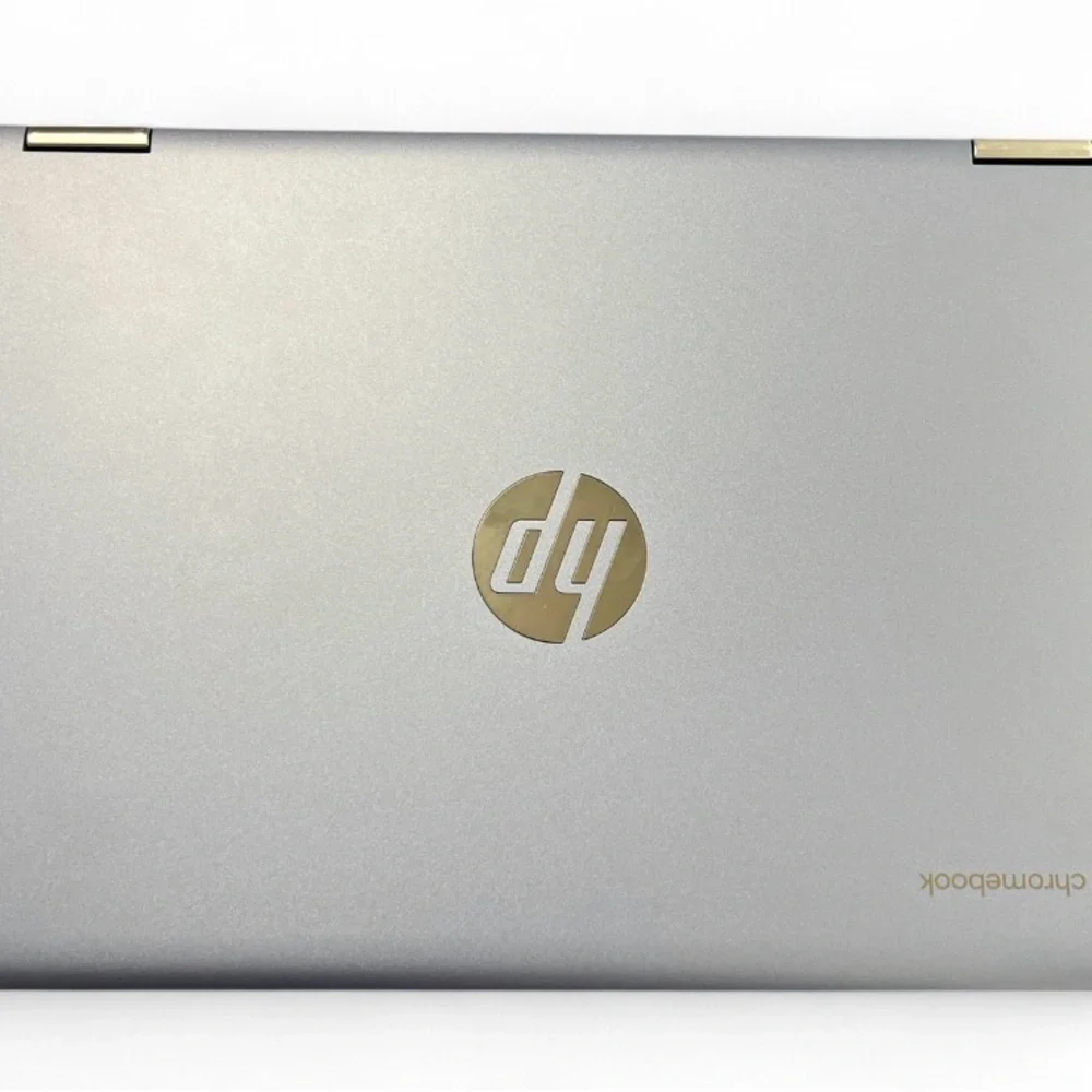 HP Laptop blue with sliver Details